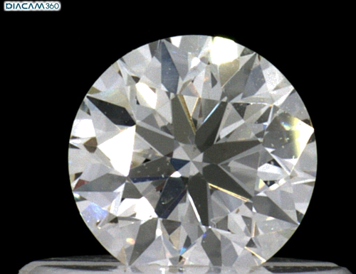 0.4 carat I-VS2 Excellent cut Natūralus Round Deimantas (1)
