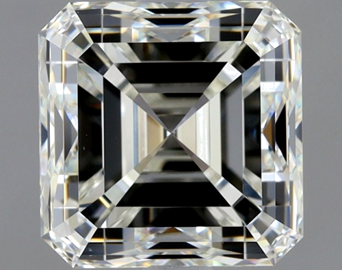 2.01 carat J-VS1 Natūralus Asscher Deimantas (1)