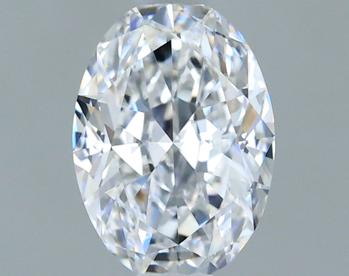 0.3 carat D-VVS2 Natūralus Oval Deimantas (1)