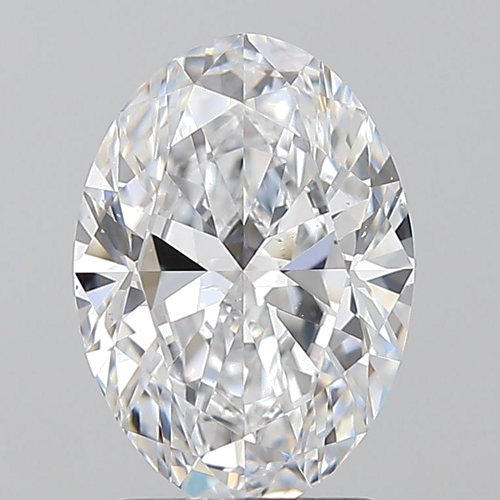 2.01 carat D-VS2 Natūralus Oval Deimantas (1)