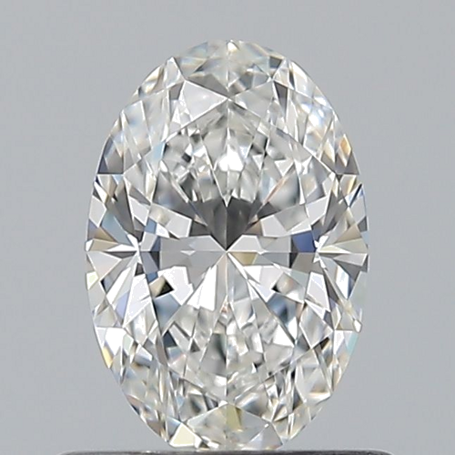 0.61 carat F-VVS1 Natūralus Oval Deimantas (1)