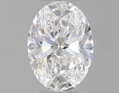 0.4 carat D-VS1 Natūralus Oval Deimantas (1)