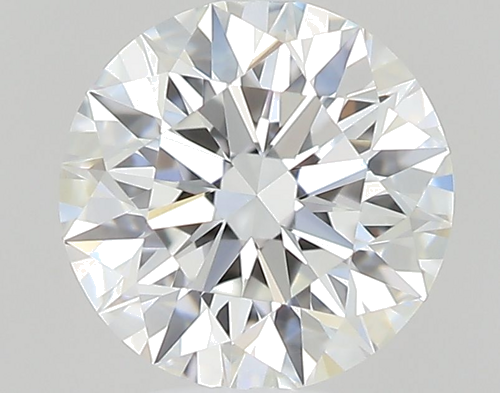 0.44 carat F-VVS2 Excellent cut Natūralus Round Deimantas (1)