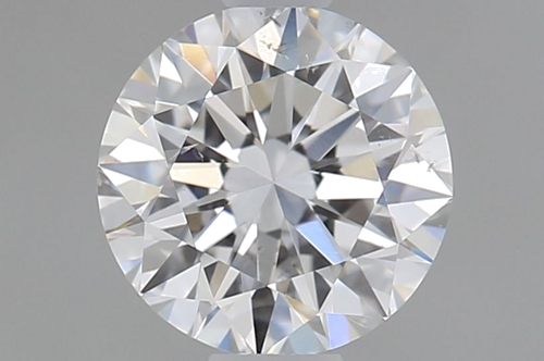 0.65 carat E-SI1 Excellent cut Natūralus Round Deimantas (1)