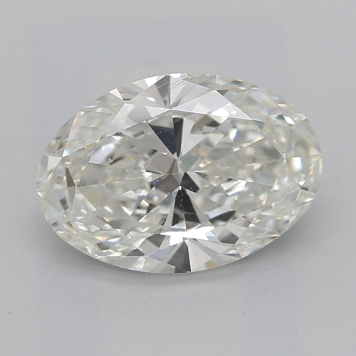 1.5 carat I-SI2 Natūralus Oval Deimantas (1)