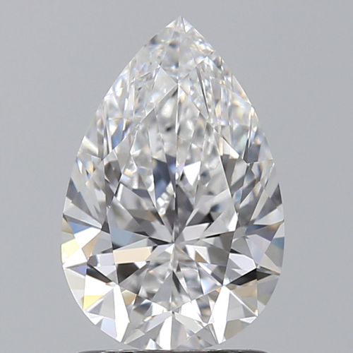 1.56 carat D-VS2 Natūralus Pear Deimantas (1)