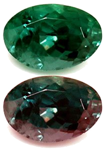 0.39 carat GREEN Oval Alexandrite (1)