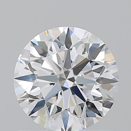 1.01 carat E-SI1 Excellent cut Natūralus Round Deimantas (1)