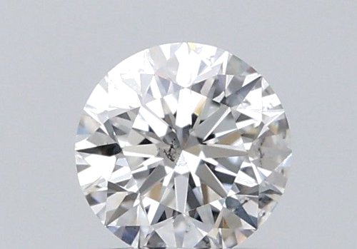 0.43 carat F-SI2 Excellent cut Natūralus Round Deimantas (1)