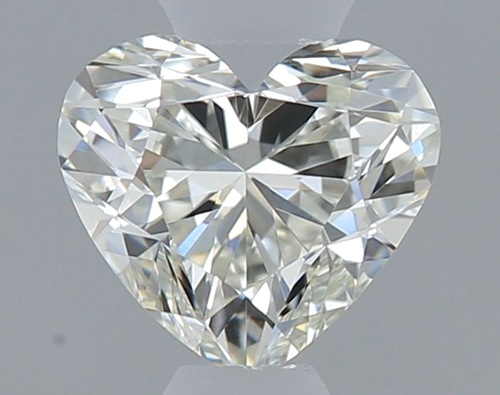 0.32 carat J-VVS1 Natūralus Heart Deimantas (1)