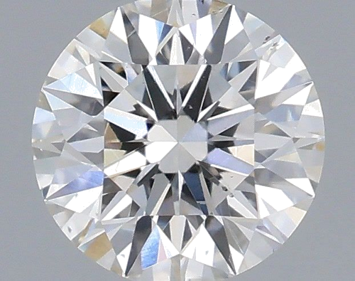0.42 carat H-SI1 Very Good cut Natūralus Round Deimantas (1)