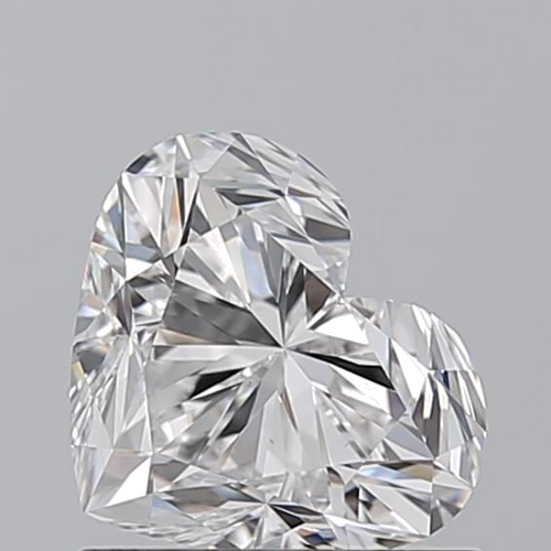 1.02 carat D-VS1 Natūralus Heart Deimantas (1)