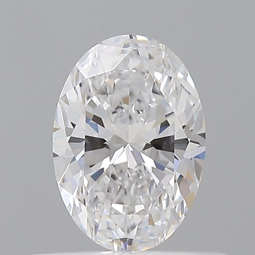 0.5 carat D-VS1 Natūralus Oval Deimantas (1)