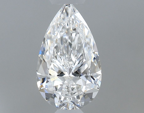 0.3 carat E-SI1 Natūralus Pear Deimantas (1)