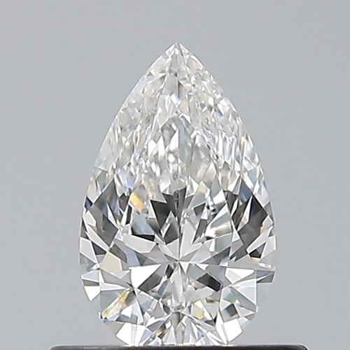 0.5 carat F-VS1 Natūralus Pear Deimantas (1)
