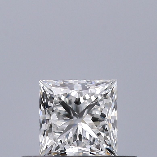0.35 carat F-VVS1 Natūralus Princess Deimantas (1)