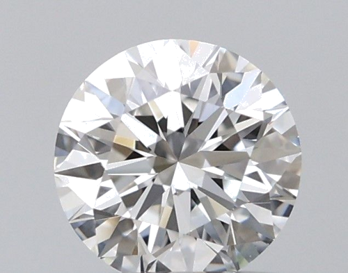 0.43 carat F-VVS1 Excellent cut Natūralus Round Deimantas (1)