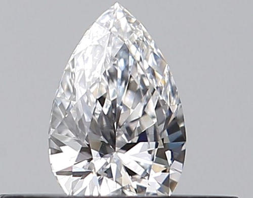 0.23 carat E-VVS1 Natūralus Pear Deimantas (1)
