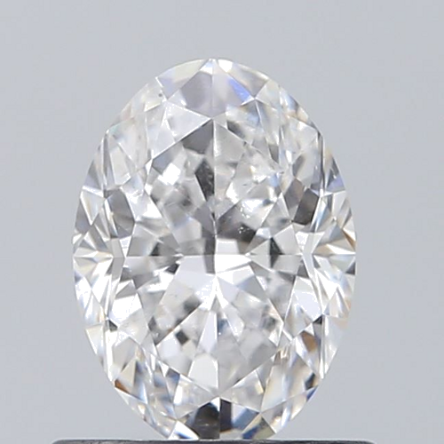 0.7 carat D-SI2 Natūralus Oval Deimantas (1)
