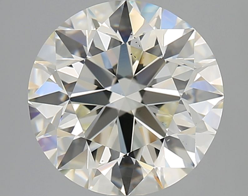 3.27 carat K-VS2 Excellent cut Natūralus Round Deimantas (1)