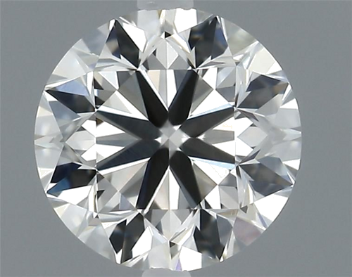 0.6 carat K-VVS2 Very Good cut Natūralus Round Deimantas (1)
