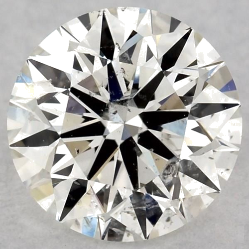 0.9 carat I-SI2 Excellent cut Natūralus Round Deimantas (1)