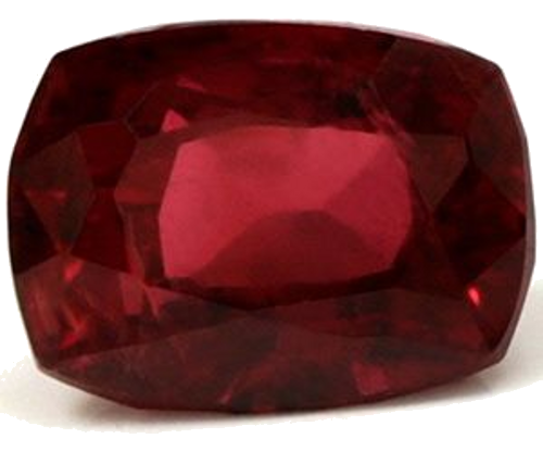 0.62 carat RED Cushion Rubinas (1)