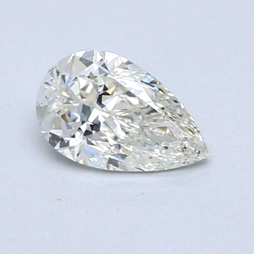 0.63 carat I-SI2 Natūralus Pear Deimantas (1)