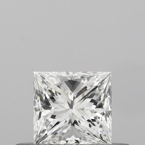 0.3 carat E-VVS2 Natūralus Princess Deimantas (1)
