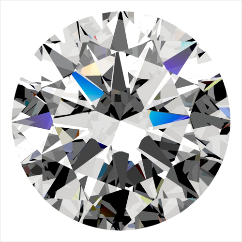 0.3 carat H-VVS1 Excellent cut Natūralus Round Deimantas (1)