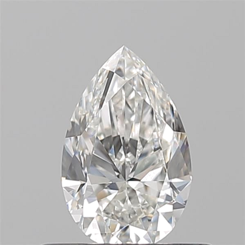 0.51 carat G-VVS1 Natūralus Pear Deimantas (1)
