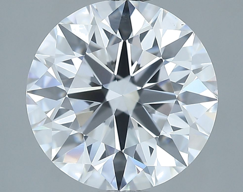3.6 carat D-VS2 Excellent cut Natūralus Round Deimantas (1)