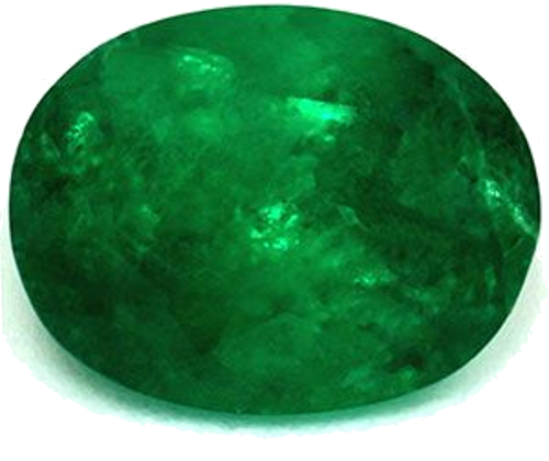 0.66 carat GREEN Oval Smaragdas (1)