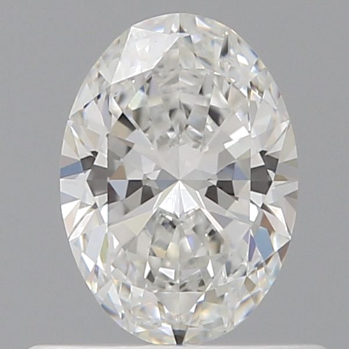 0.5 carat F-VVS1 Natūralus Oval Deimantas (1)