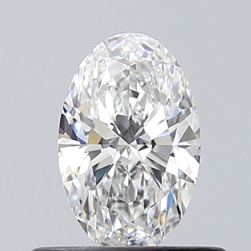 0.52 carat E-VVS2 Natūralus Oval Deimantas (1)