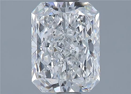 1.51 carat G-SI2 Natūralus Radiant Deimantas (1)