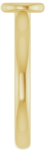 Sužadėtuvių Žiedas „Bezel-Set Solitaire“ 10k yellow gold Round 5.2mm (4)