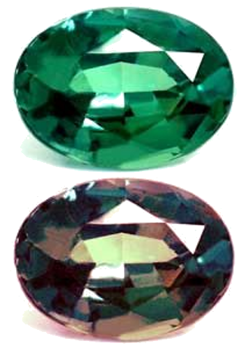 0.19 carat GREEN Oval Alexandrite (1)