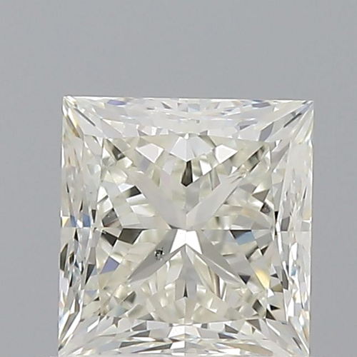 0.71 carat K-SI1 Natūralus Princess Deimantas (1)