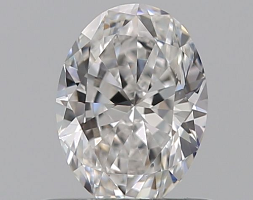 0.5 carat D-VS1 Natūralus Oval Deimantas (1)