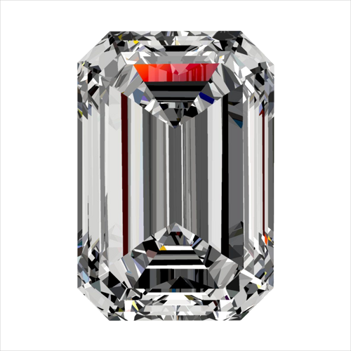 0.31 carat G-VVS1 Natūralus Emerald Deimantas (1)