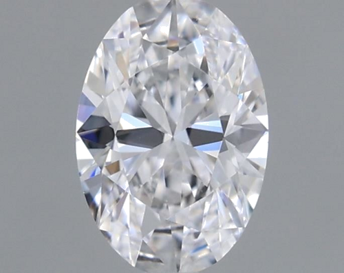0.31 carat D-VVS2 Natūralus Oval Deimantas (1)