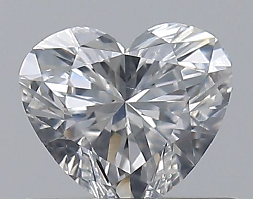 0.45 carat E-SI1 Natūralus Heart Deimantas (1)