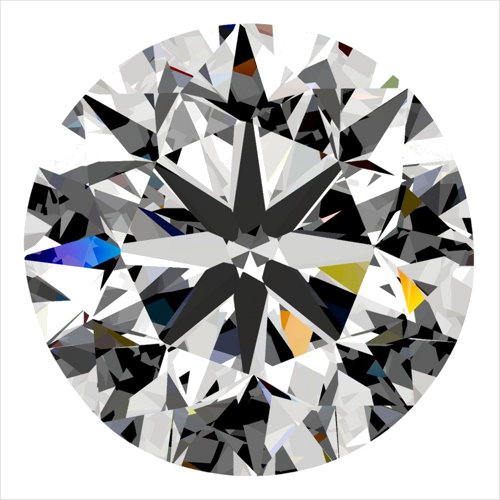 0.3 carat F-VVS1 Very Good cut Natūralus Round Deimantas (1)