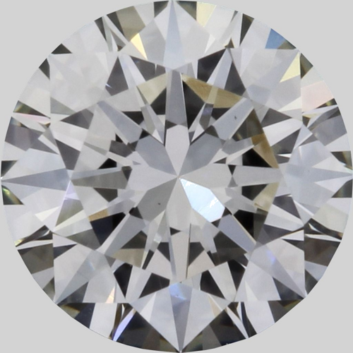 0.37 carat H-VVS2 Excellent cut Natūralus Round Deimantas (1)