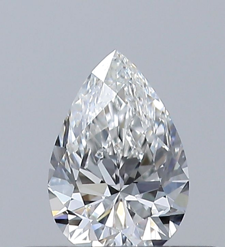 0.3 carat F-IF Natūralus Pear Deimantas (1)
