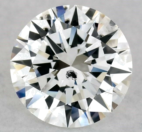 0.7 carat E-SI2 Very Good cut Natūralus Round Deimantas (1)