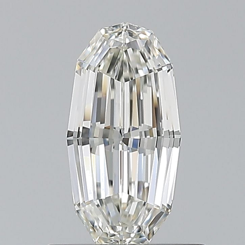 0.7 carat H-VVS1 Natūralus Oval Deimantas (1)