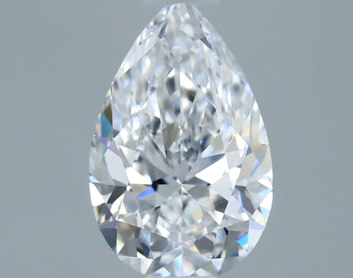 0.4 carat D-VS2 Natūralus Pear Deimantas (1)