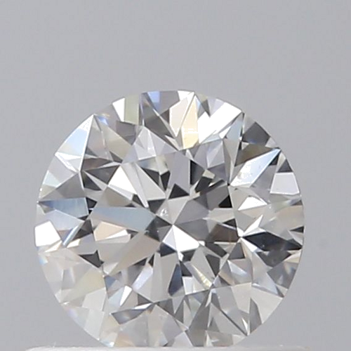 0.5 carat F-SI1 Excellent cut Natūralus Round Deimantas (1)